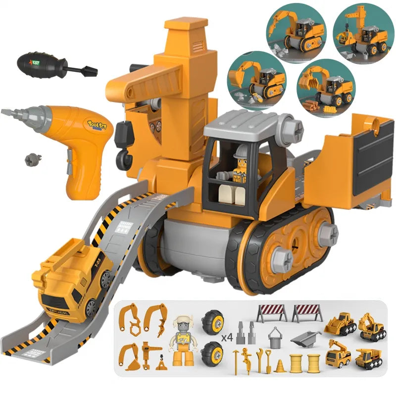 Woopie Mega statybų aikštelės 5-viename XXL konstravimo rinkinys