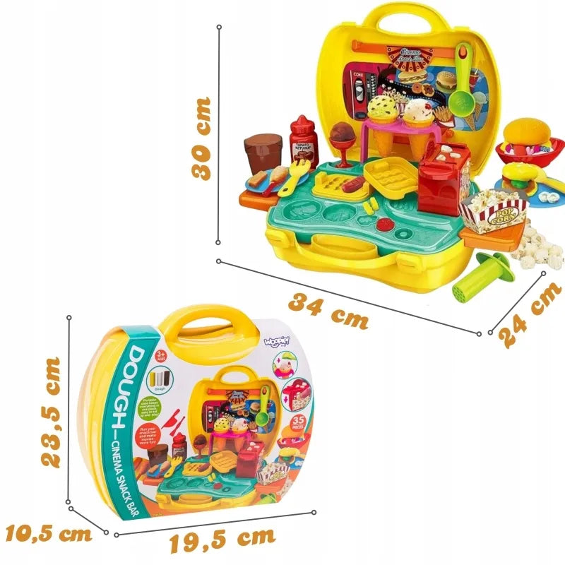 WOOPIE rinkinys užkandžiams iš modelino gaminti